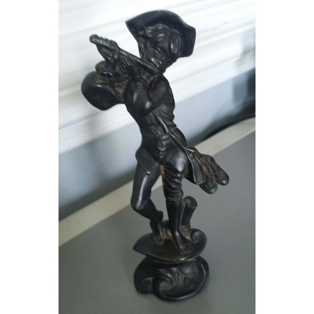 Bronze pied piper Figurine - 6 Inches